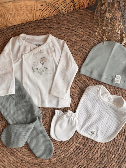 Little Aviator Organic Hospital Set - Mint