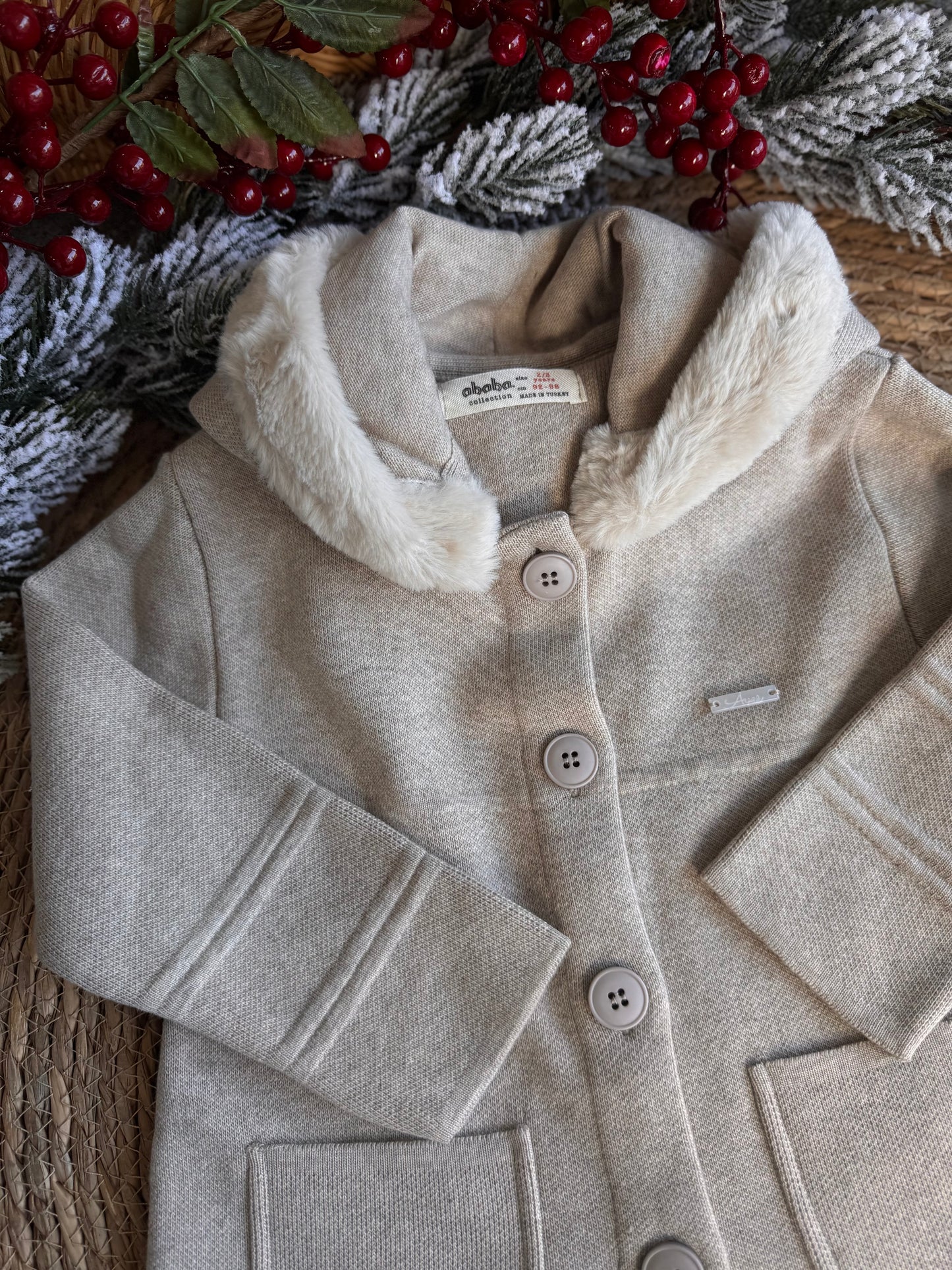 Little Winter Charm Coat – Beige