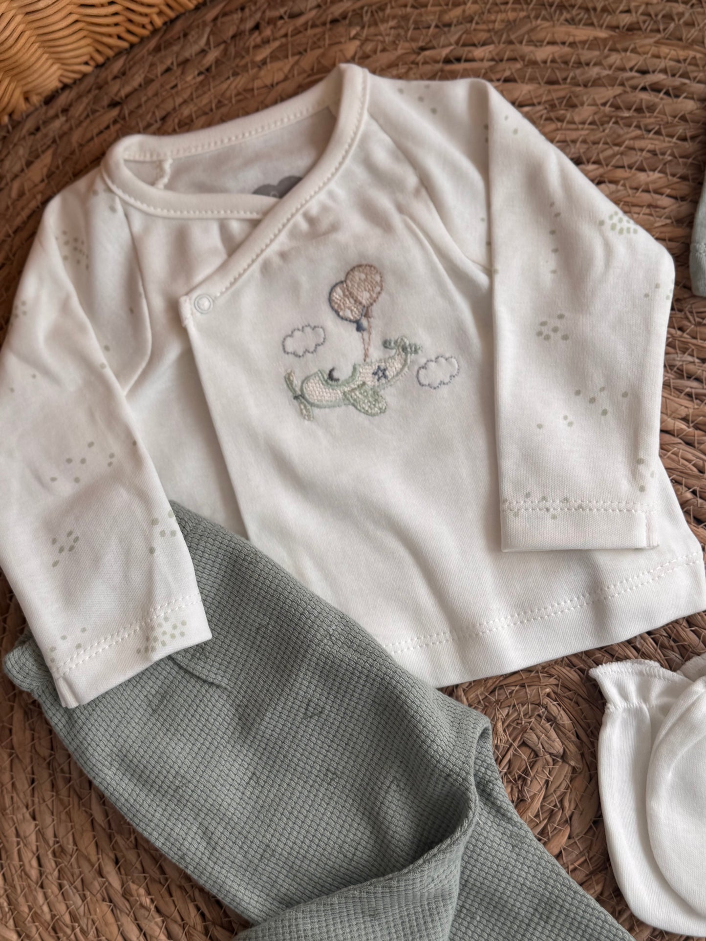 Little Aviator Organic Hospital Set - Mint