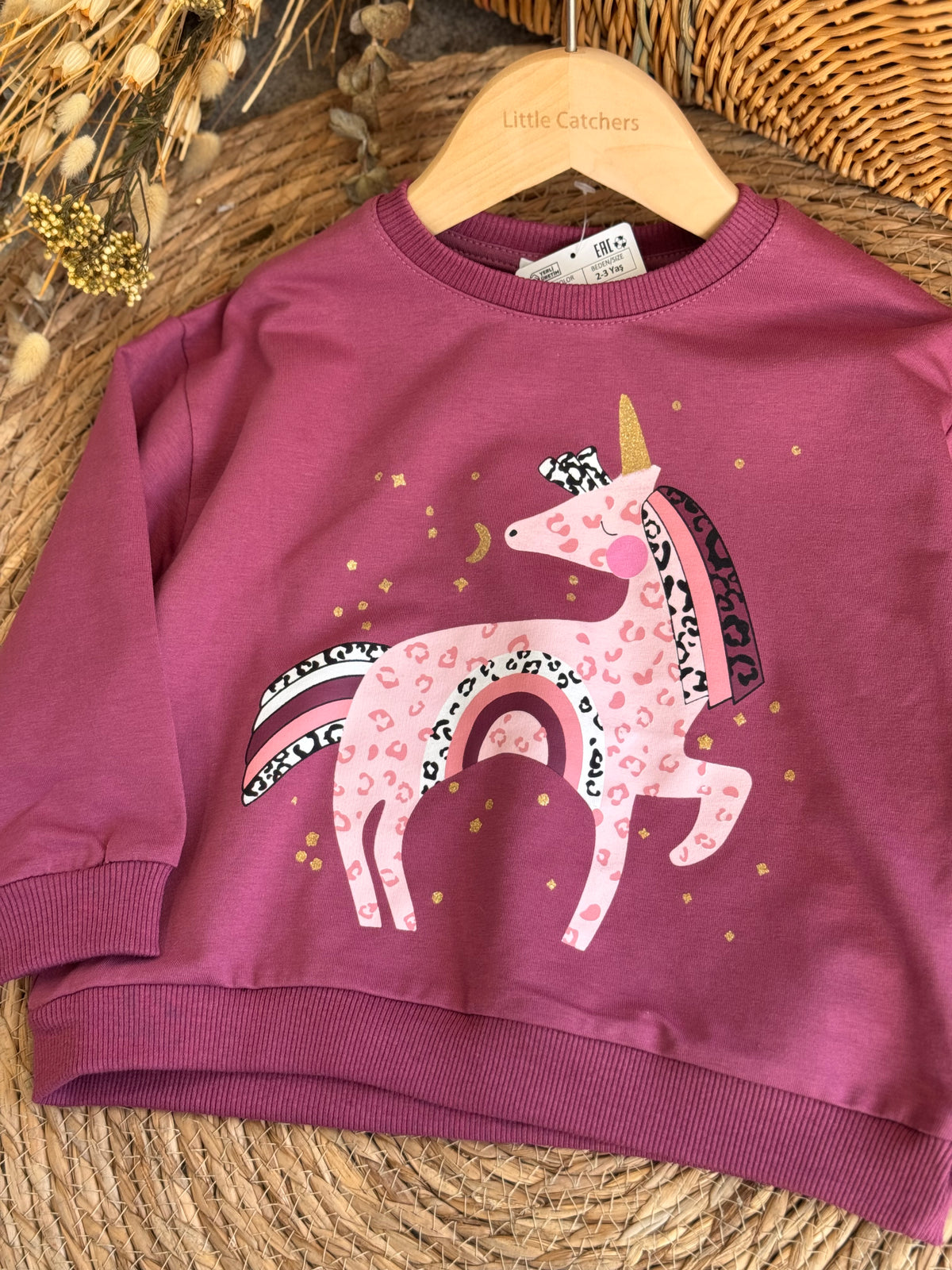 Unicorn Purple Sweater