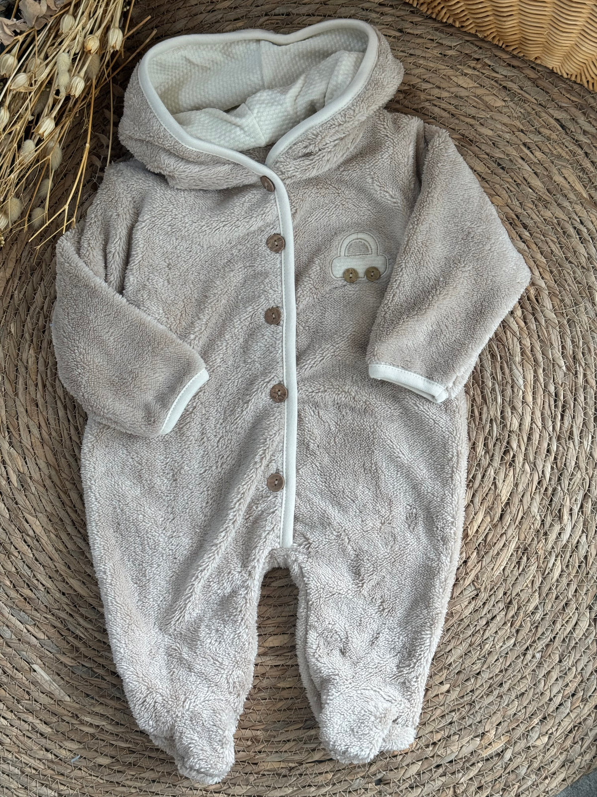Car Sherpa Overall Beige