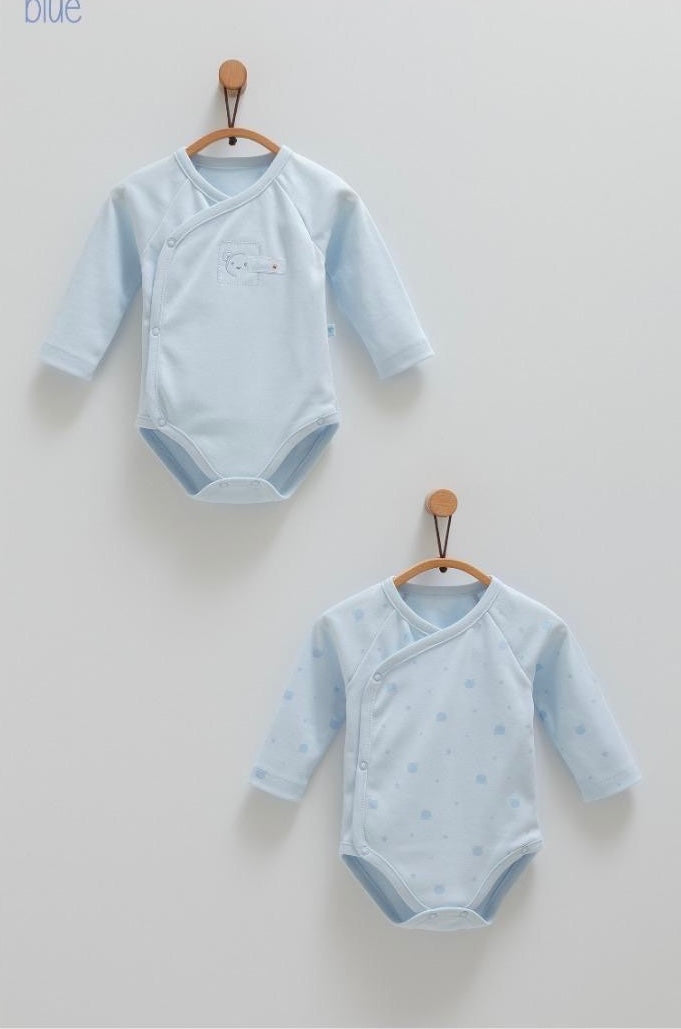 Teddy Bears Body Set Of 2 Pcs-Blue