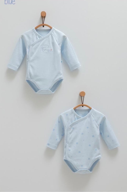 Teddy Bears Body Set Of 2 Pcs-Blue
