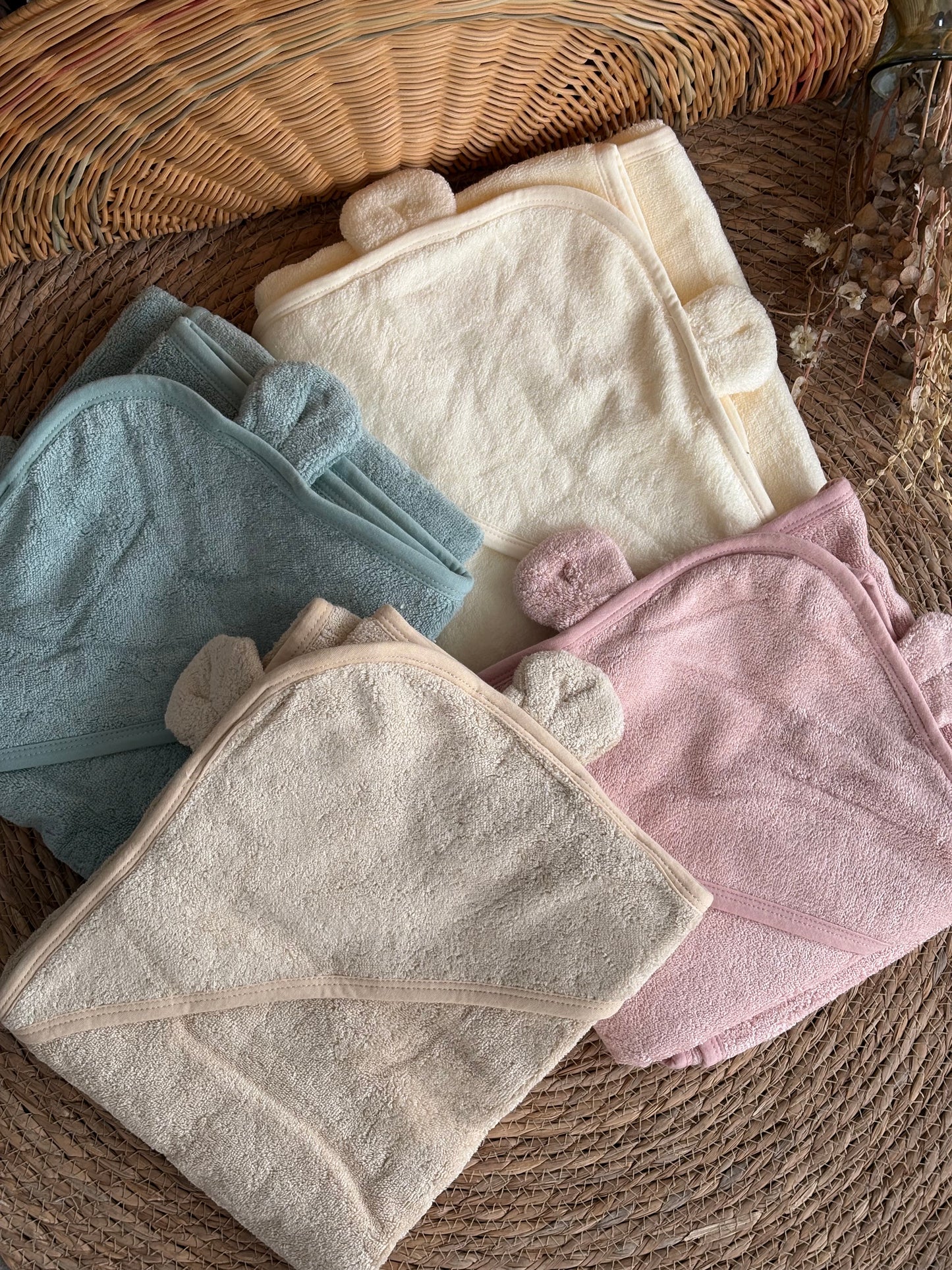 Hooded Baby Bear Bath Towel
