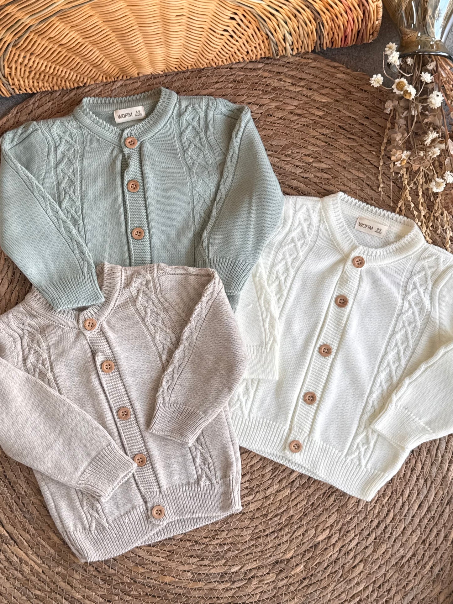 The Heirloom Cable Knit Cardigan