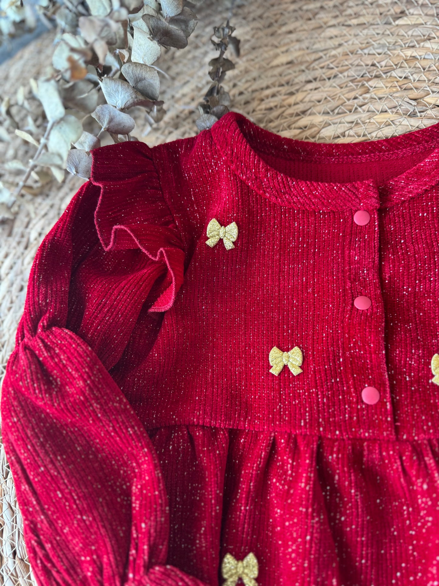 Bow Festive Romper