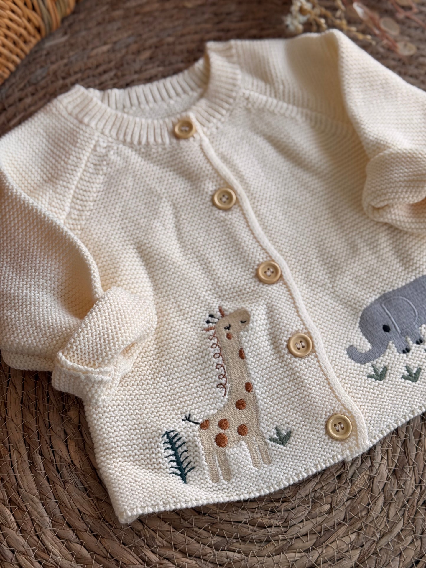 Safari Friends Knit Cardigan