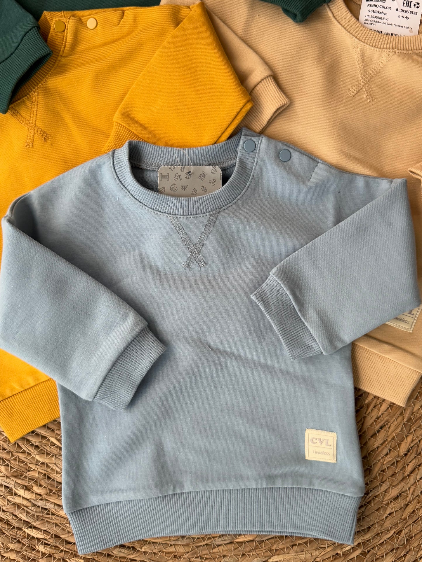 Classic Cotton Sweatshirt 🧸