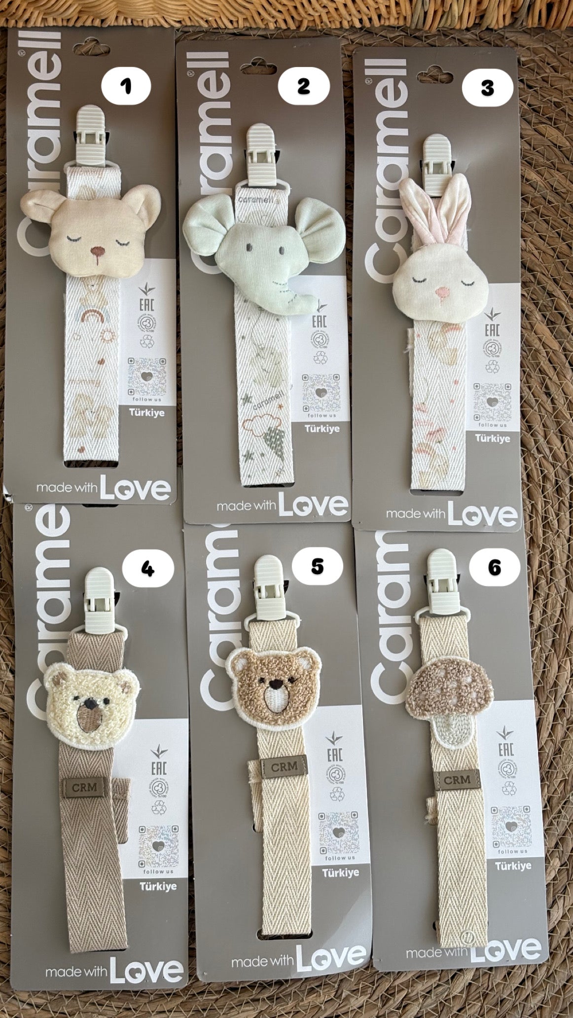 Pacifier Clips
