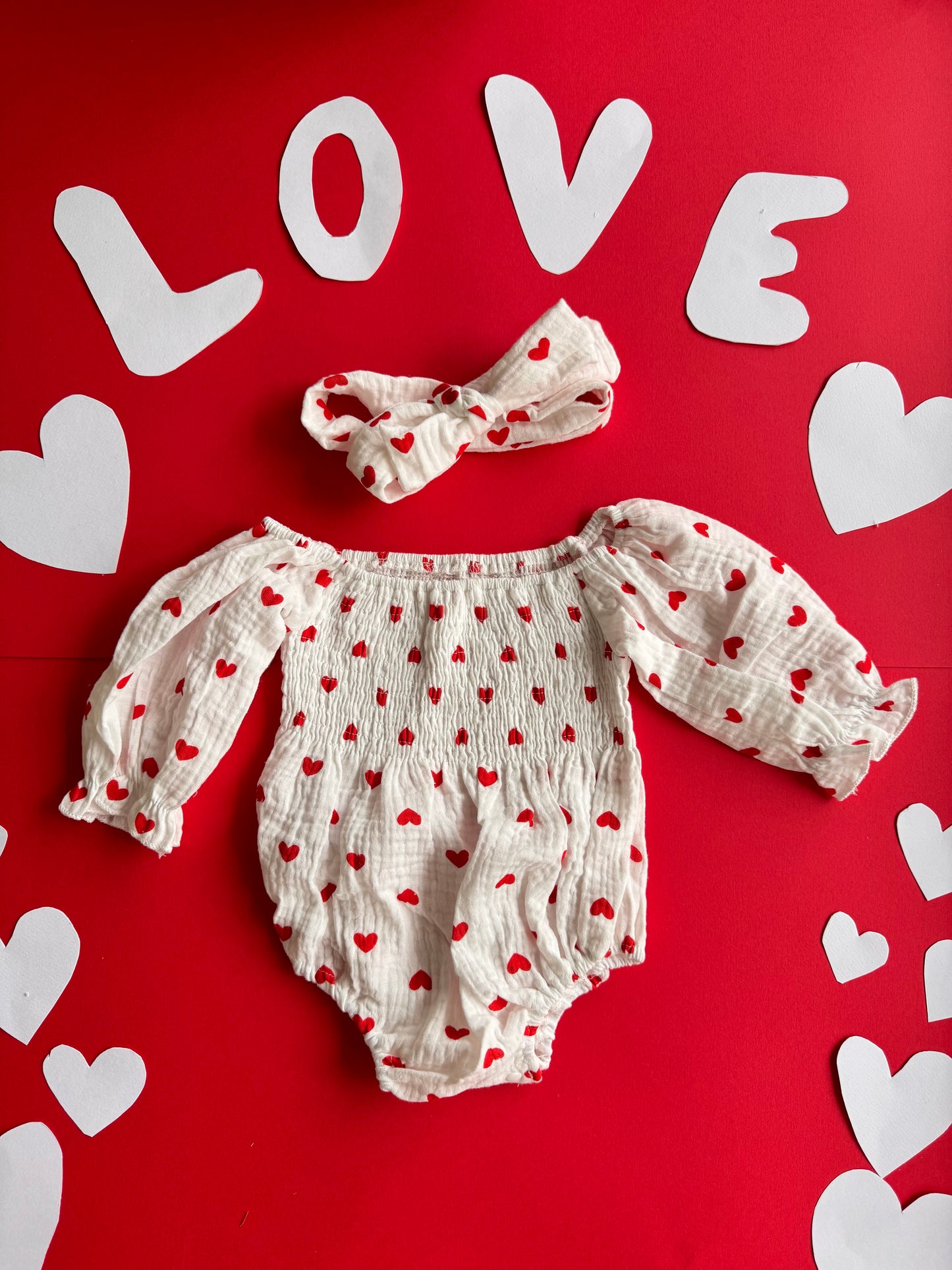 Little Love Linen Romper