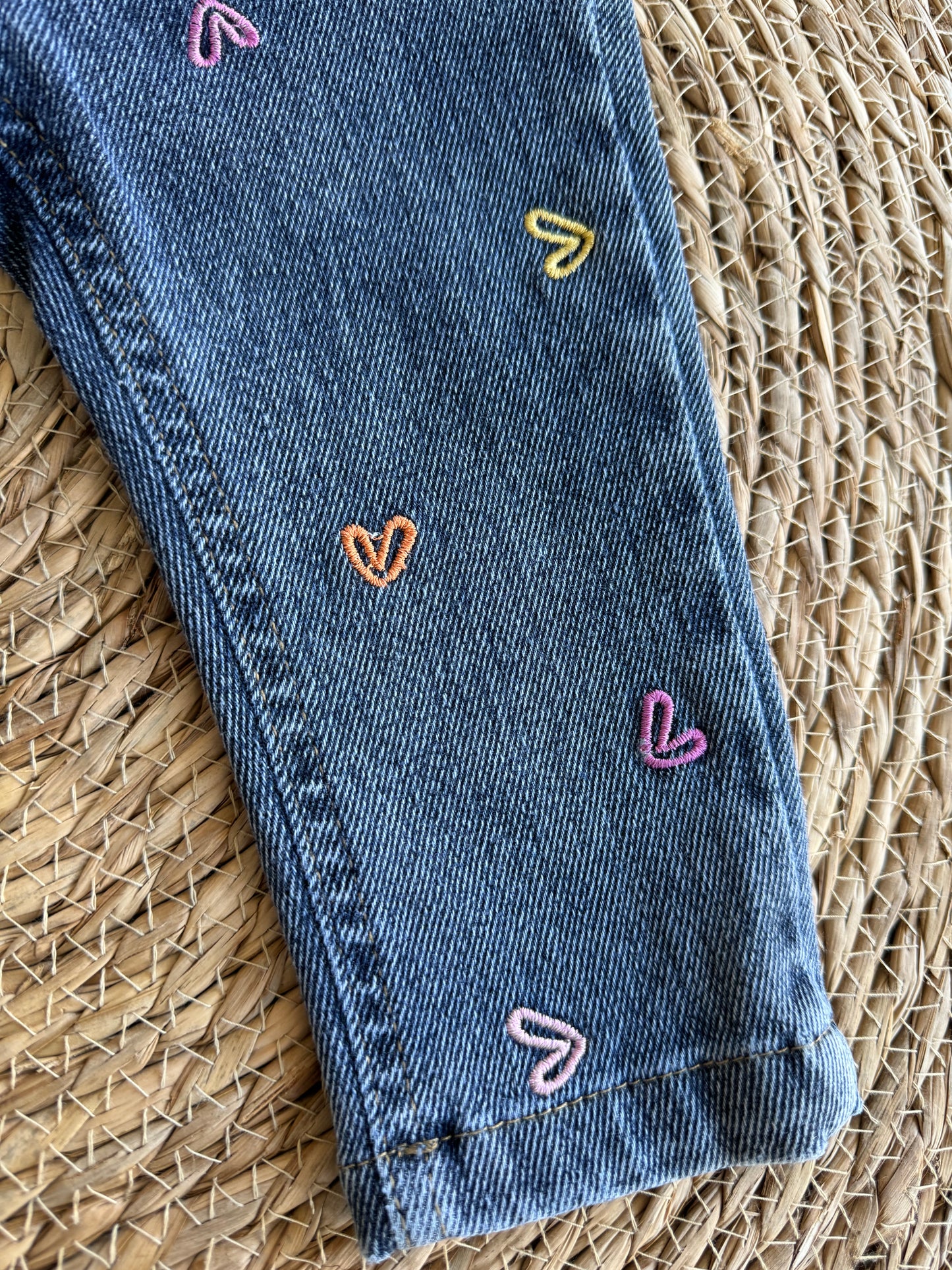 Skinny Heart Denim Pant