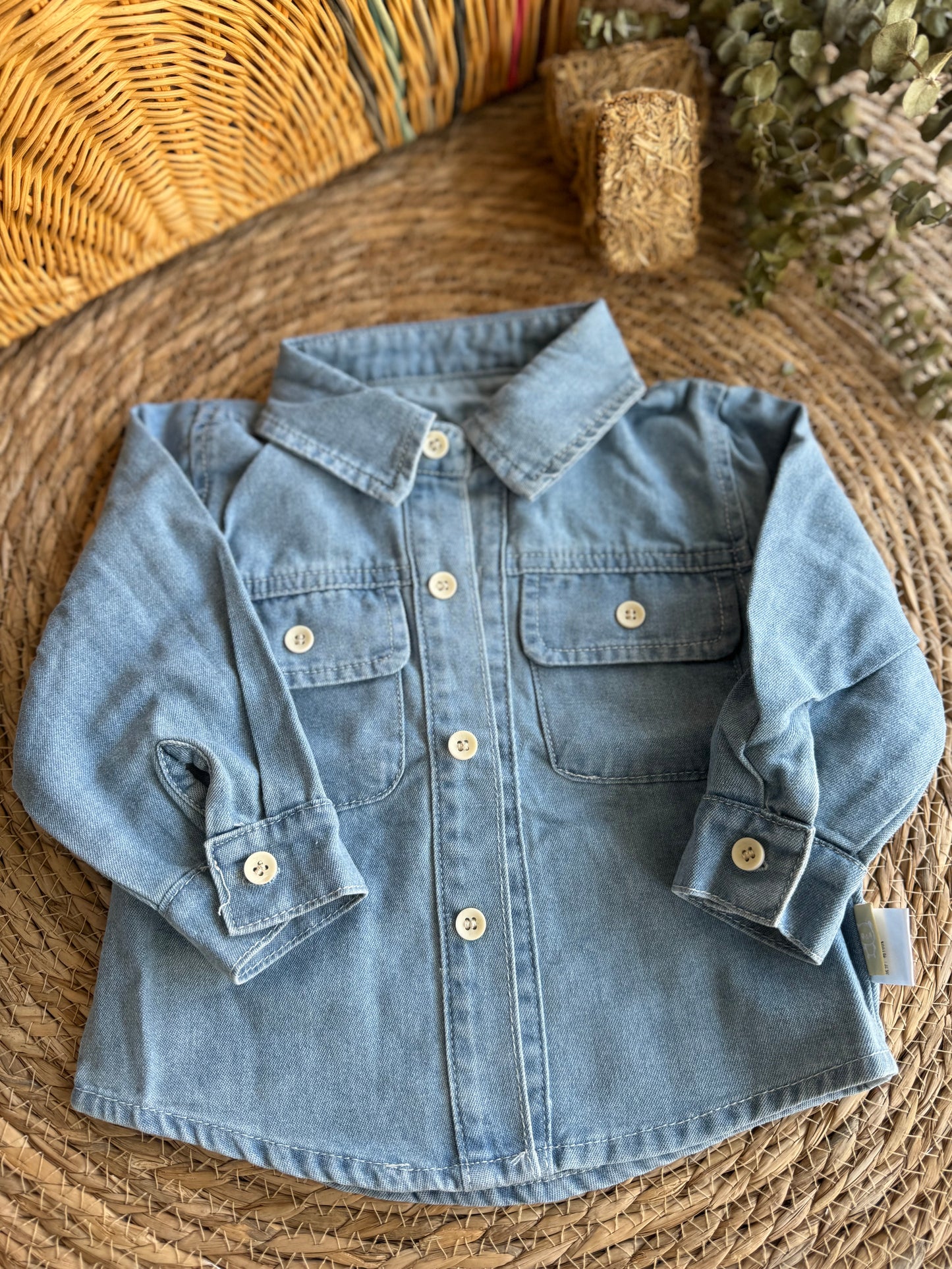 Crew Denim Shirt