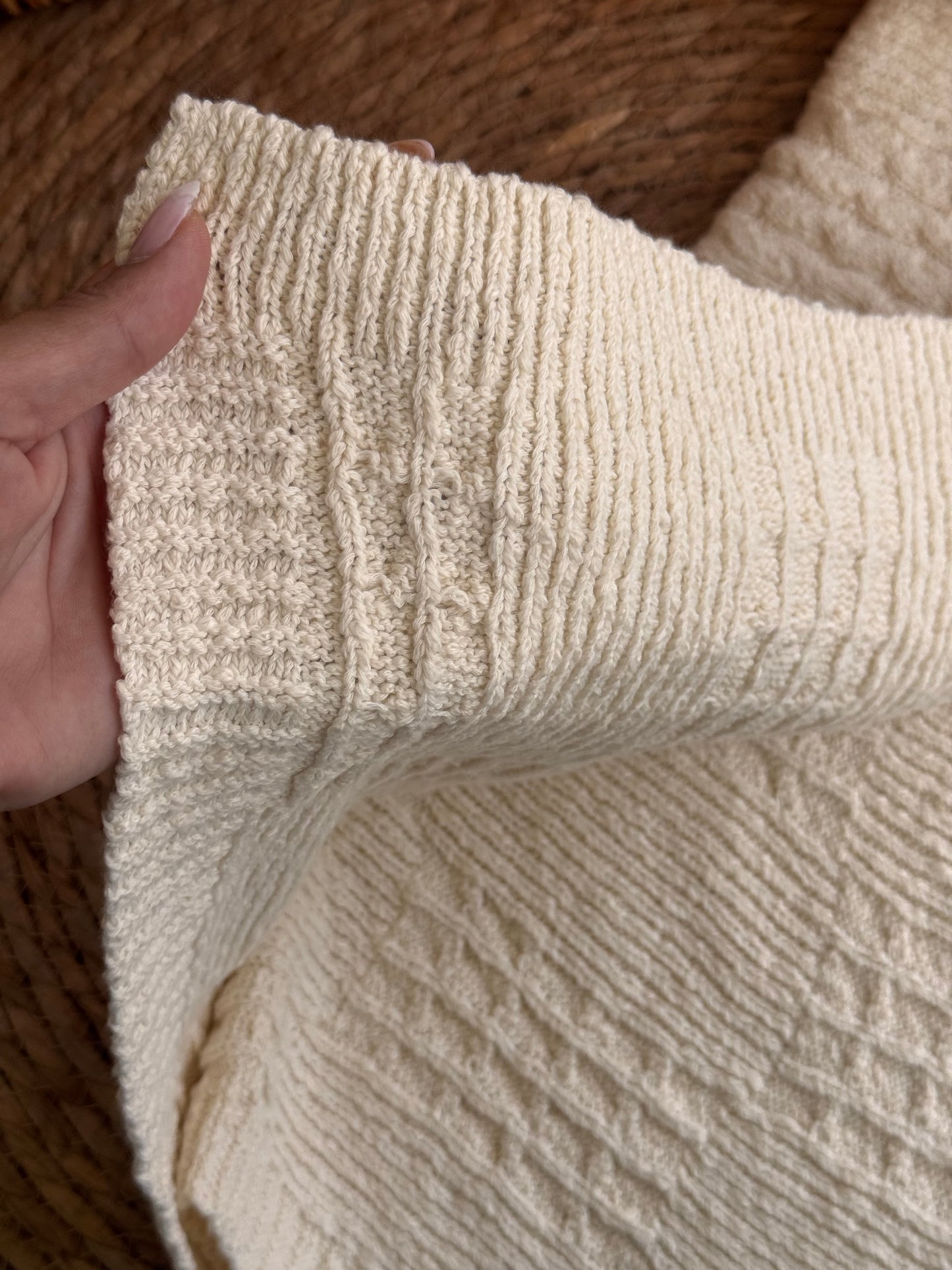 Little Catchers Knitted Blanket