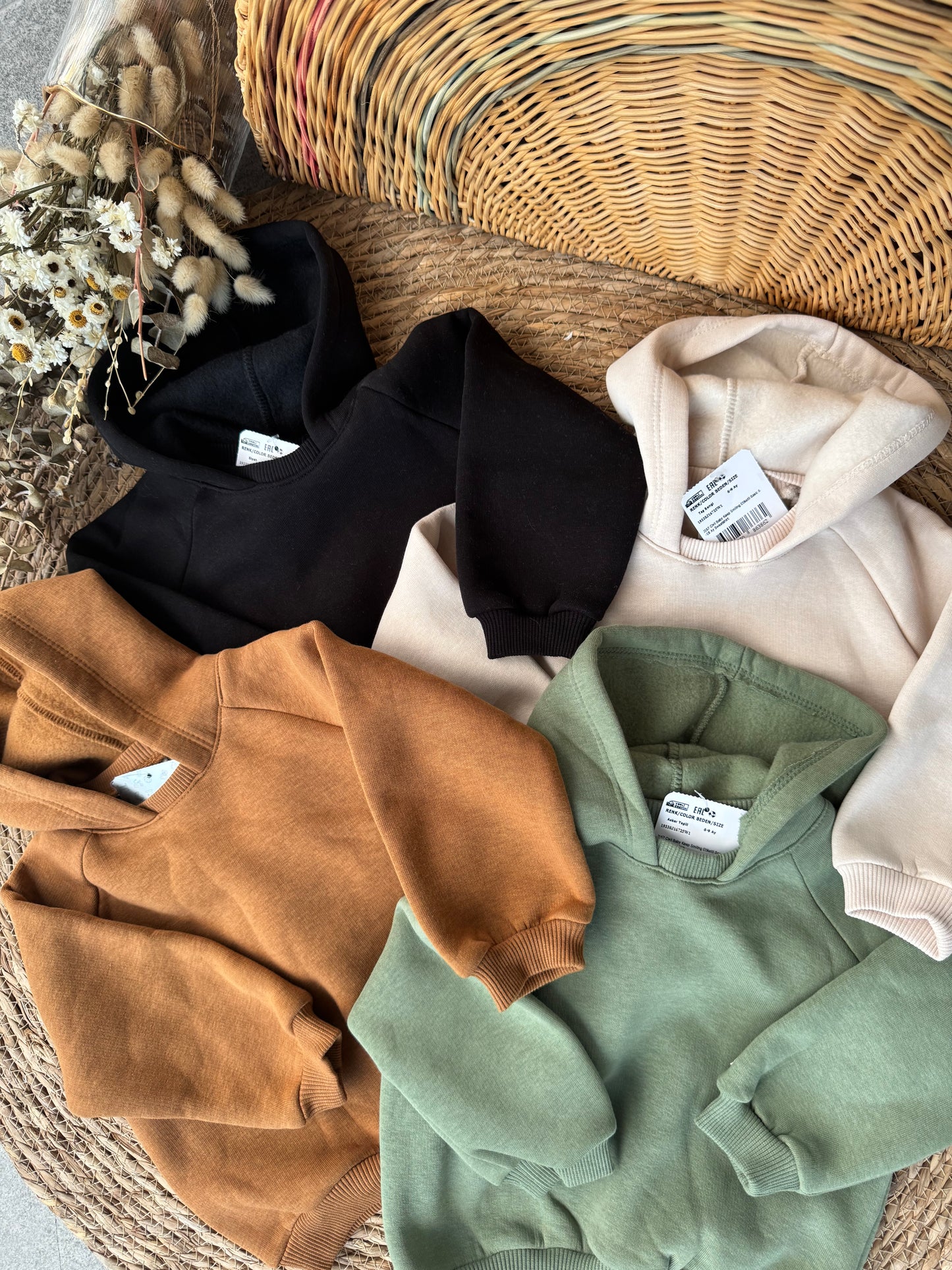 Fleeced hoodies