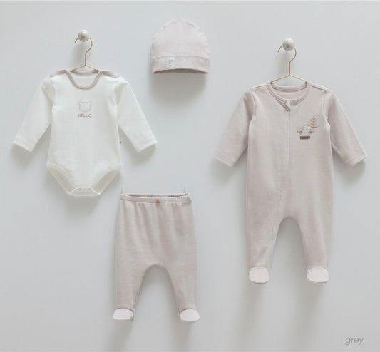 Tiny Hospital Set Of 4pcs-Beige