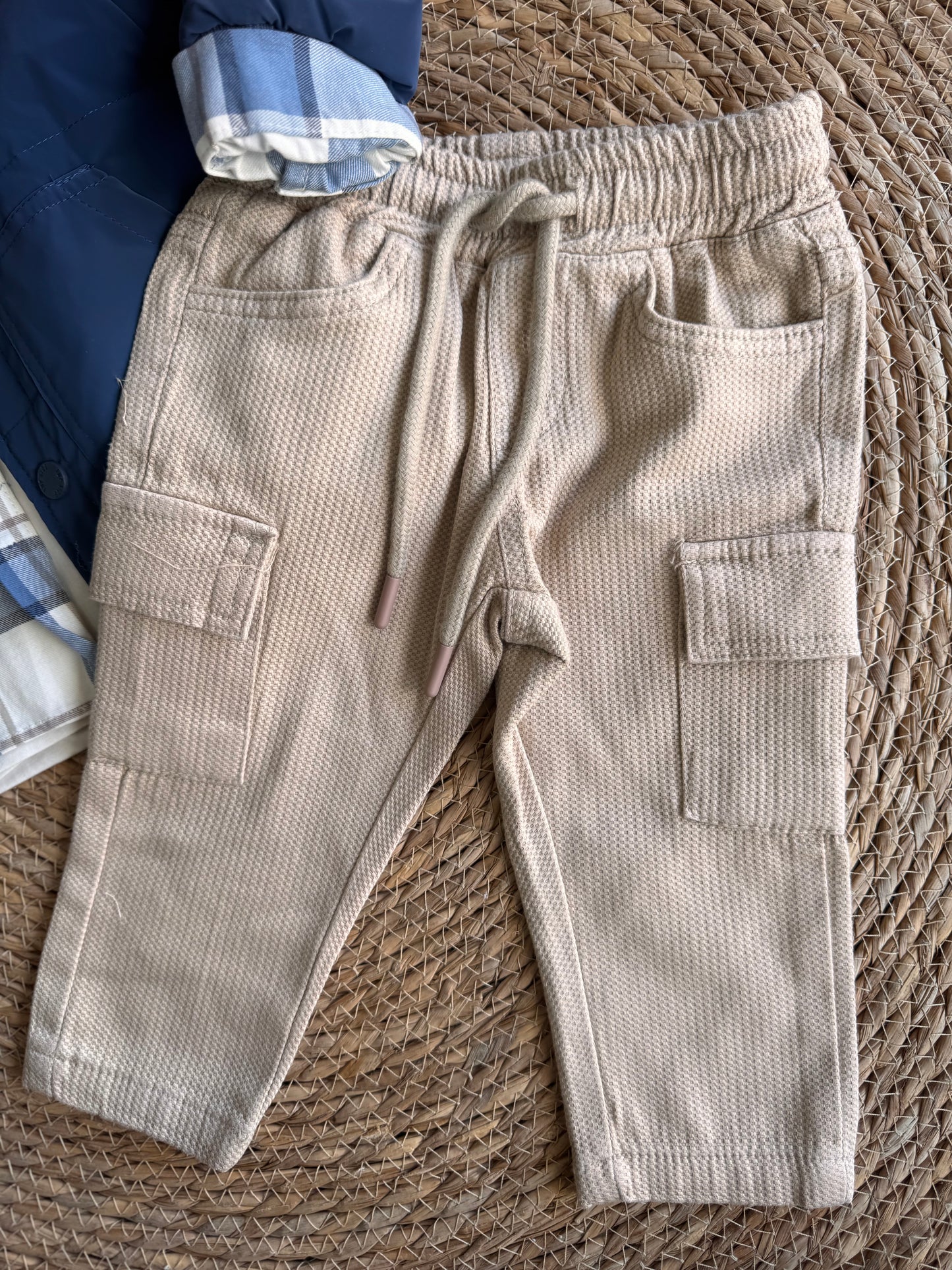 Little Winter Explorer 4-Piece Set – Blue & Beige