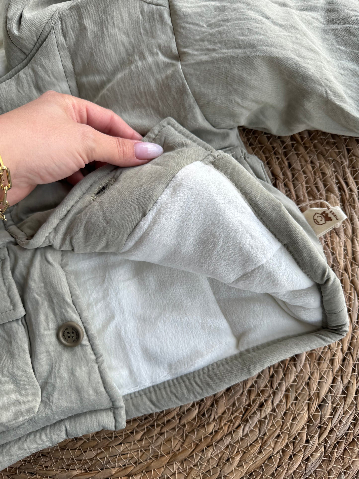 Baby Coat - Sage Green