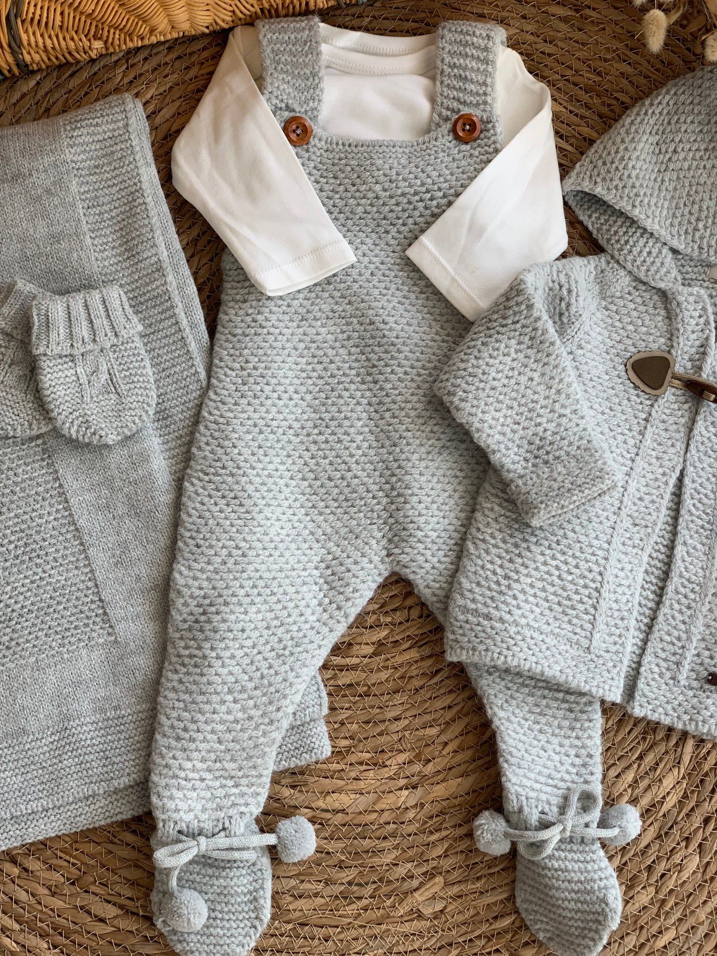 Kay Set Of 5 Pieces - Grey