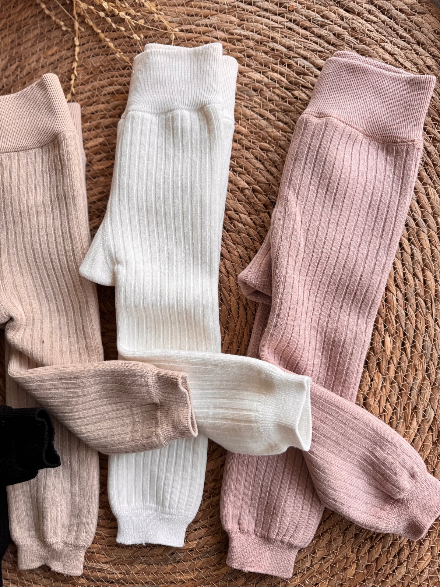Essential Ribbed Baby Leggings