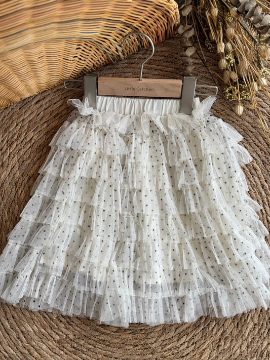 Polka Dot Tulle Skirt