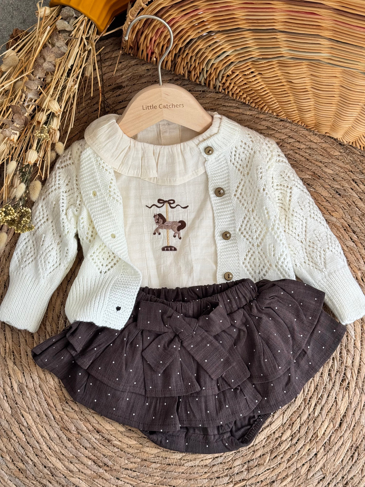 Little Bloom Knit Set