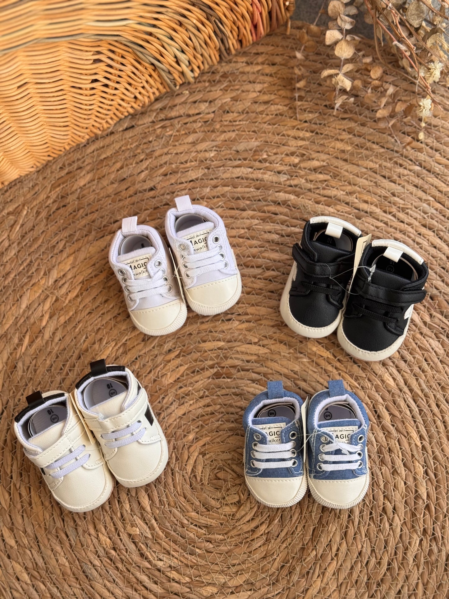First Steps Baby Sneakers