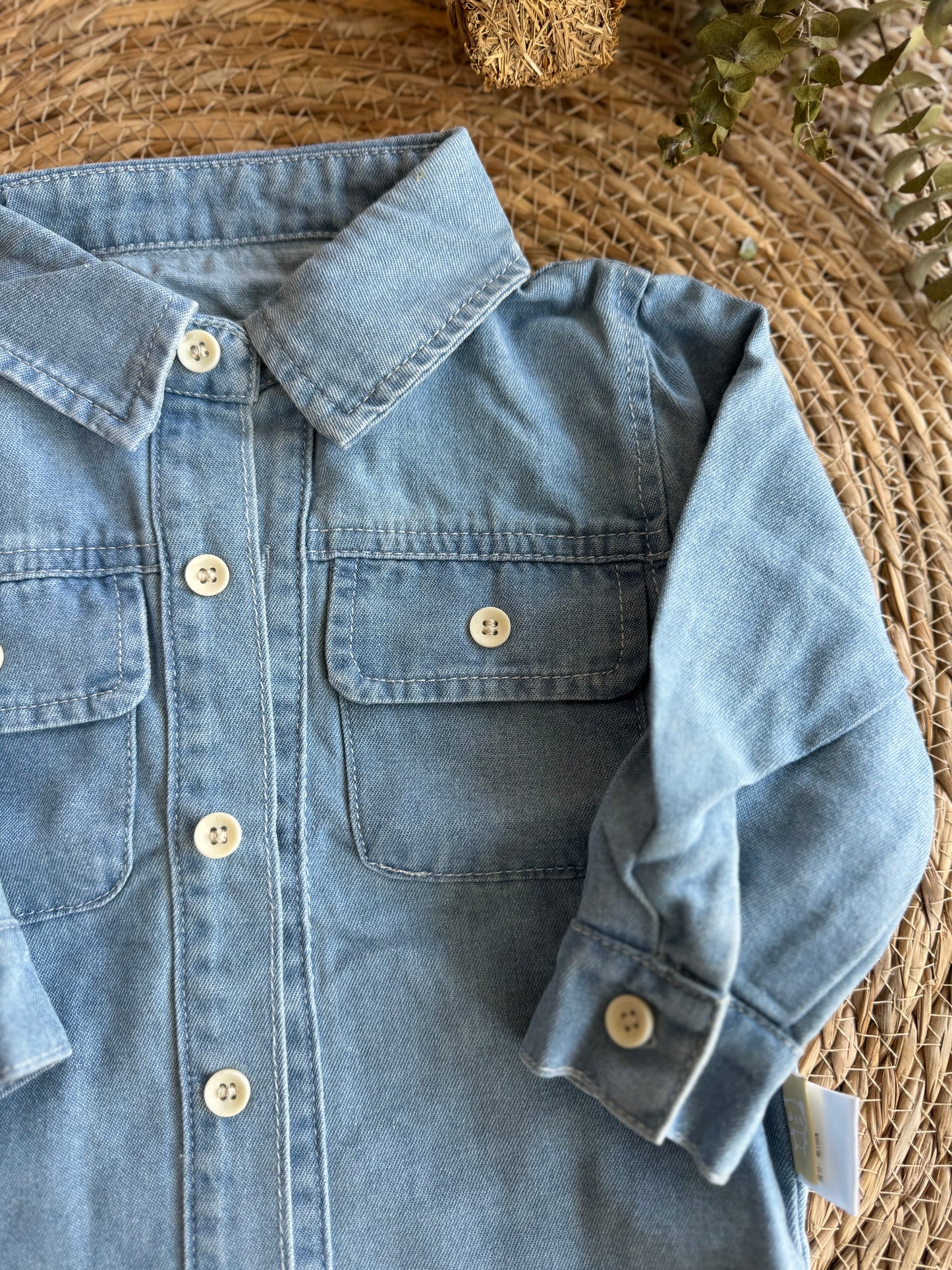 Crew Denim Shirt