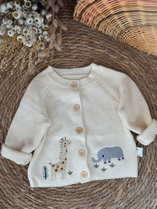 Safari Friends Knitted Cardigan