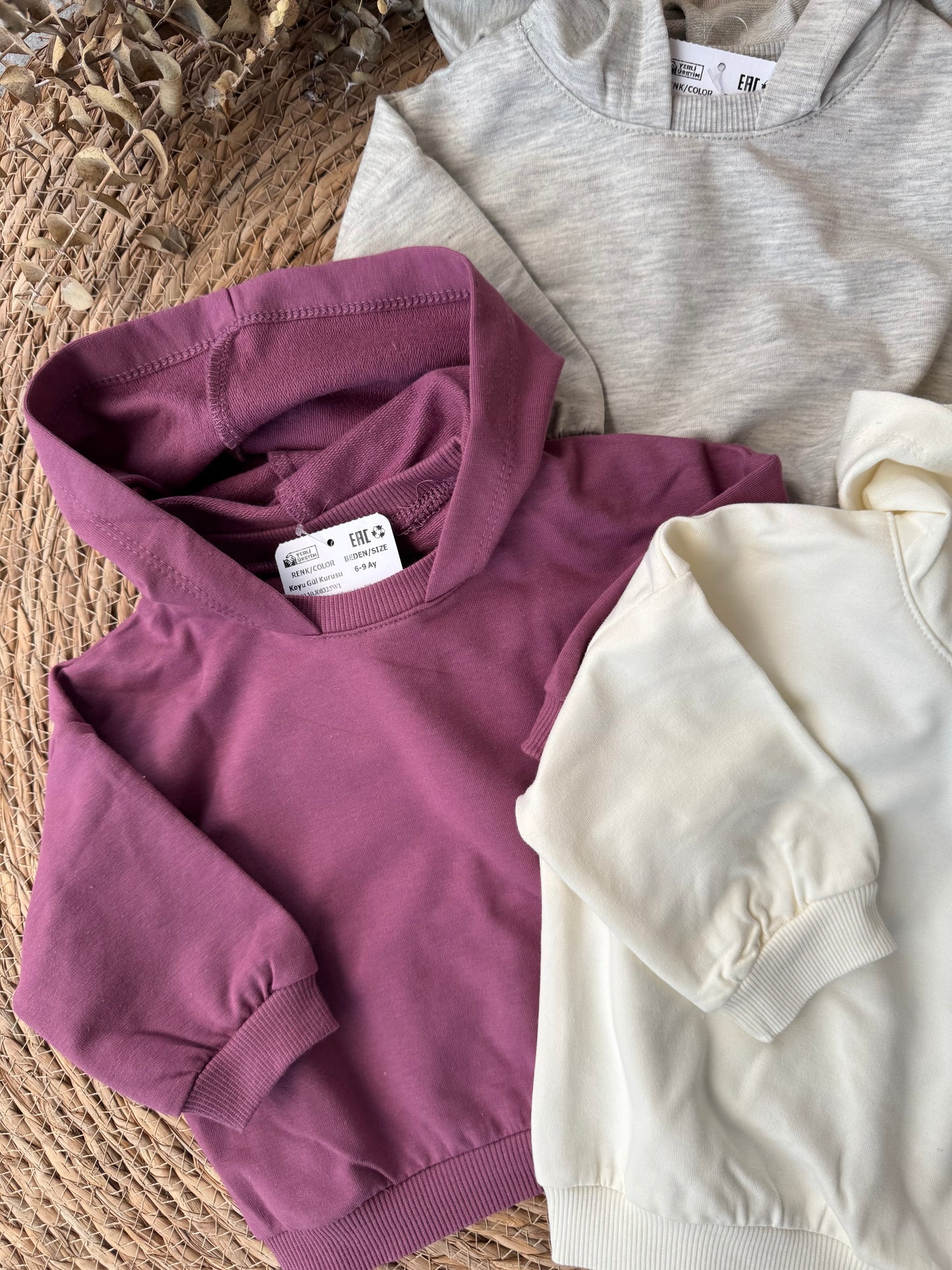 Soft Cotton Hoodie 🤍