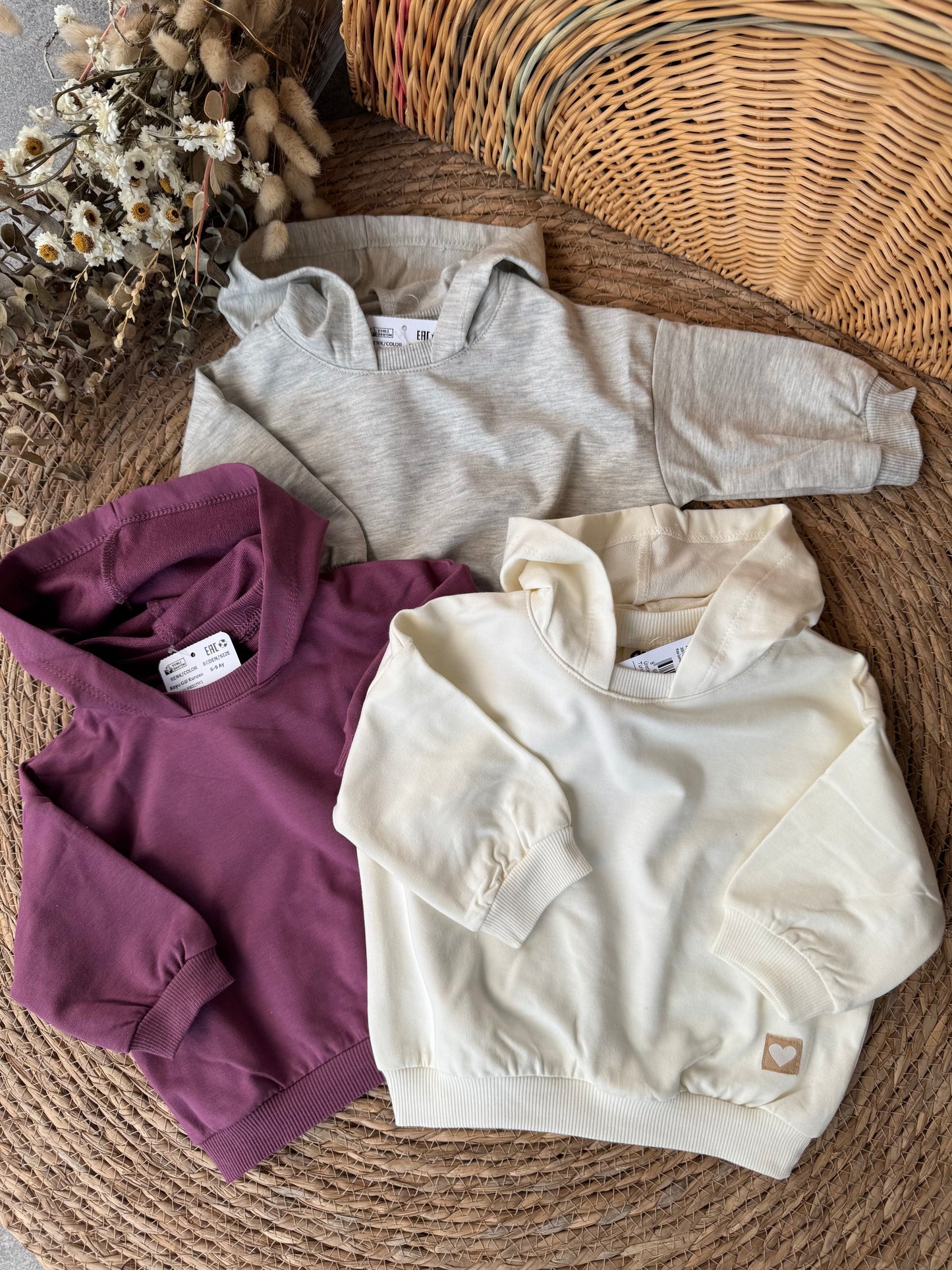 Soft Cotton Hoodie 🤍