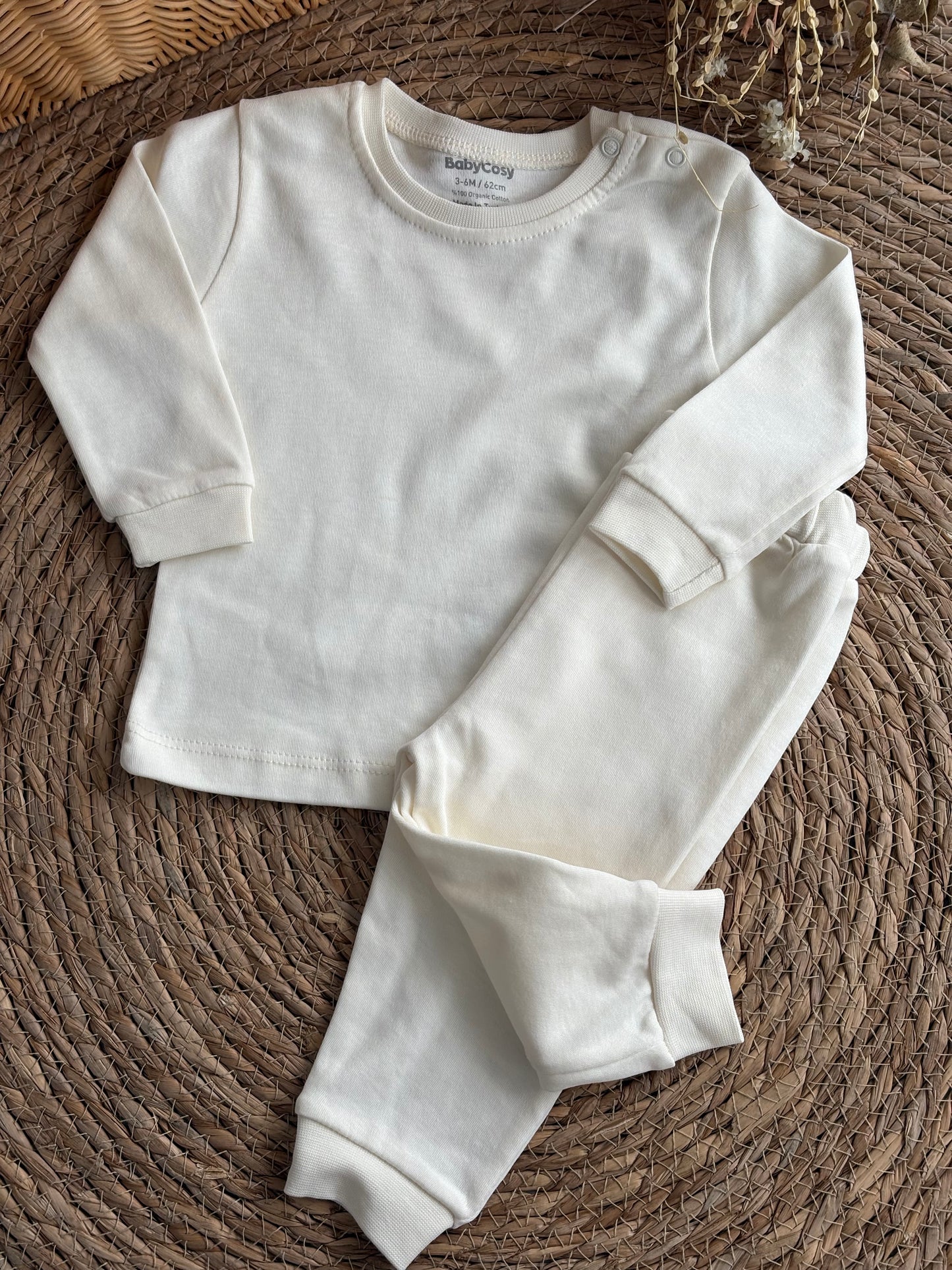 Basic Cotton Set-Cream