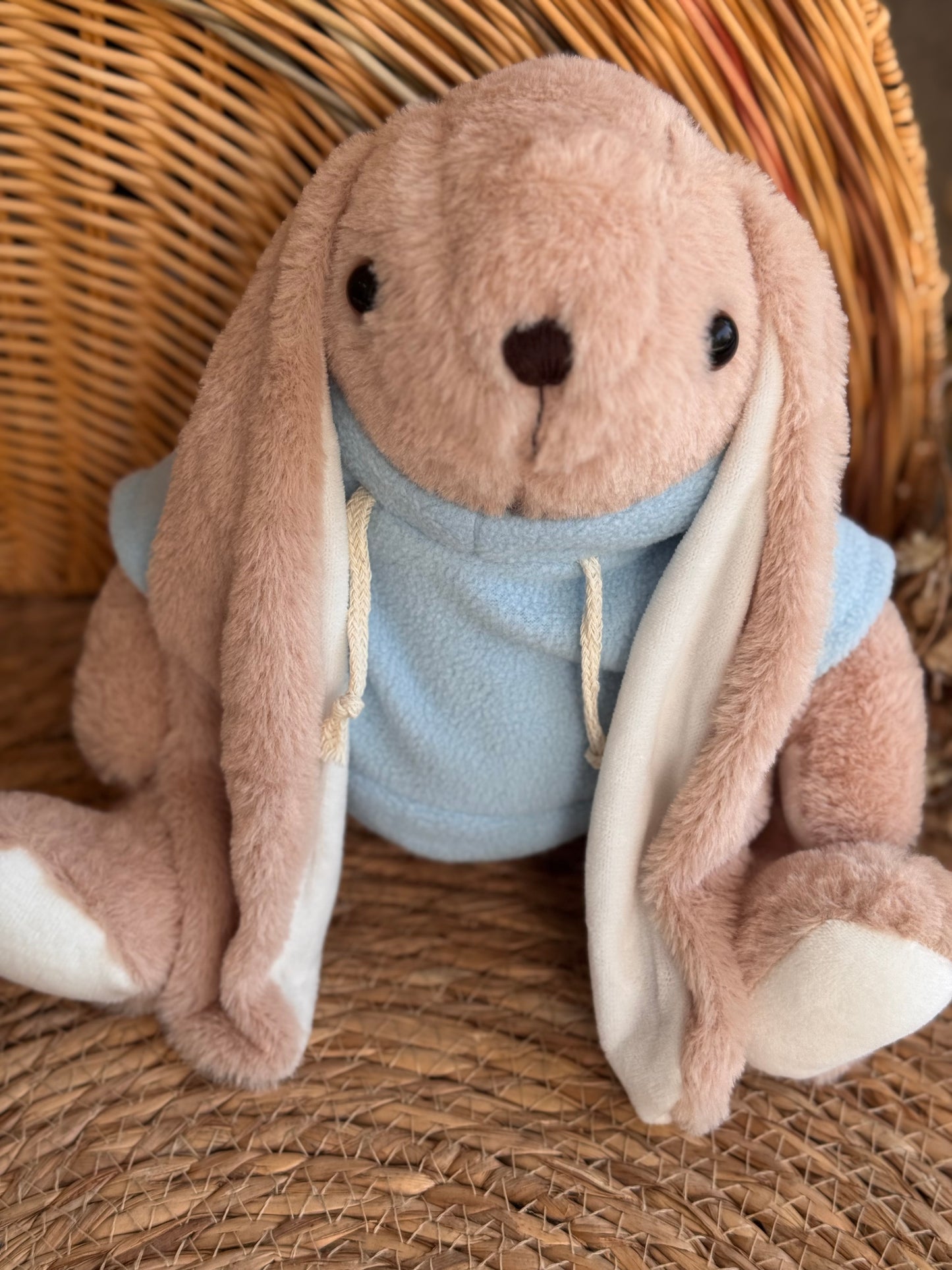 Lou Bunny - Light Blue Hoodie