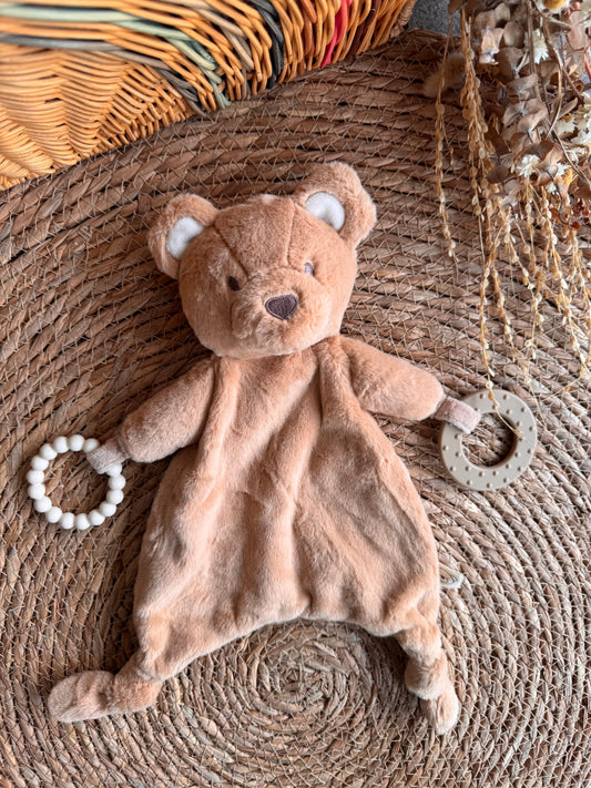 Cuddle Bear Comforter & Teether
