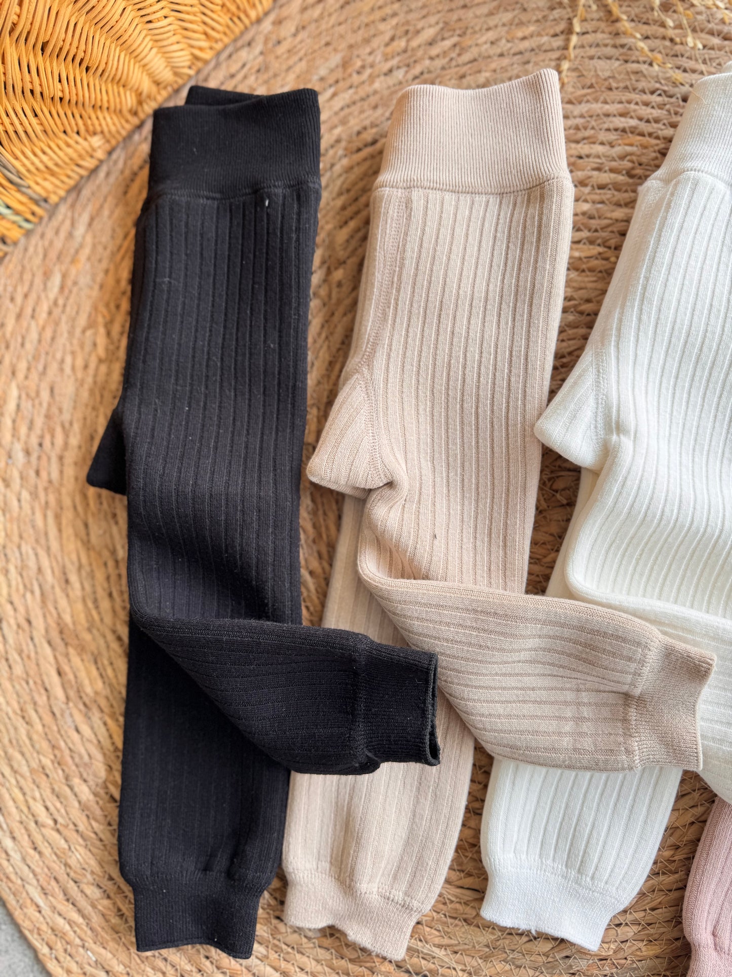 Essential Ribbed Baby Leggings