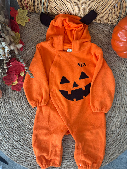 Jack-O’-Lantern Baby Bodysuit