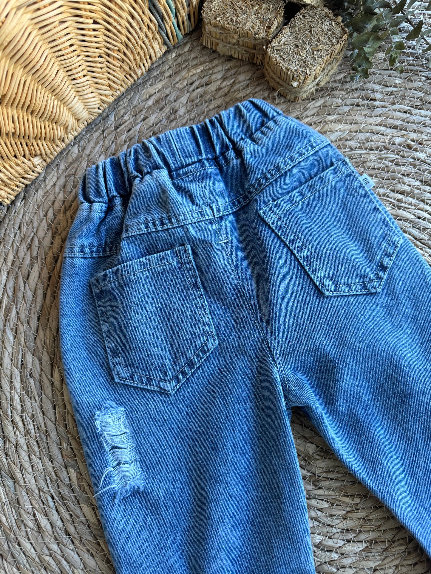 Broken Denim Pant