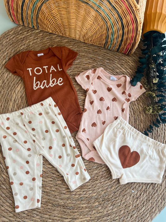 Total Babe Set of 4 pcs