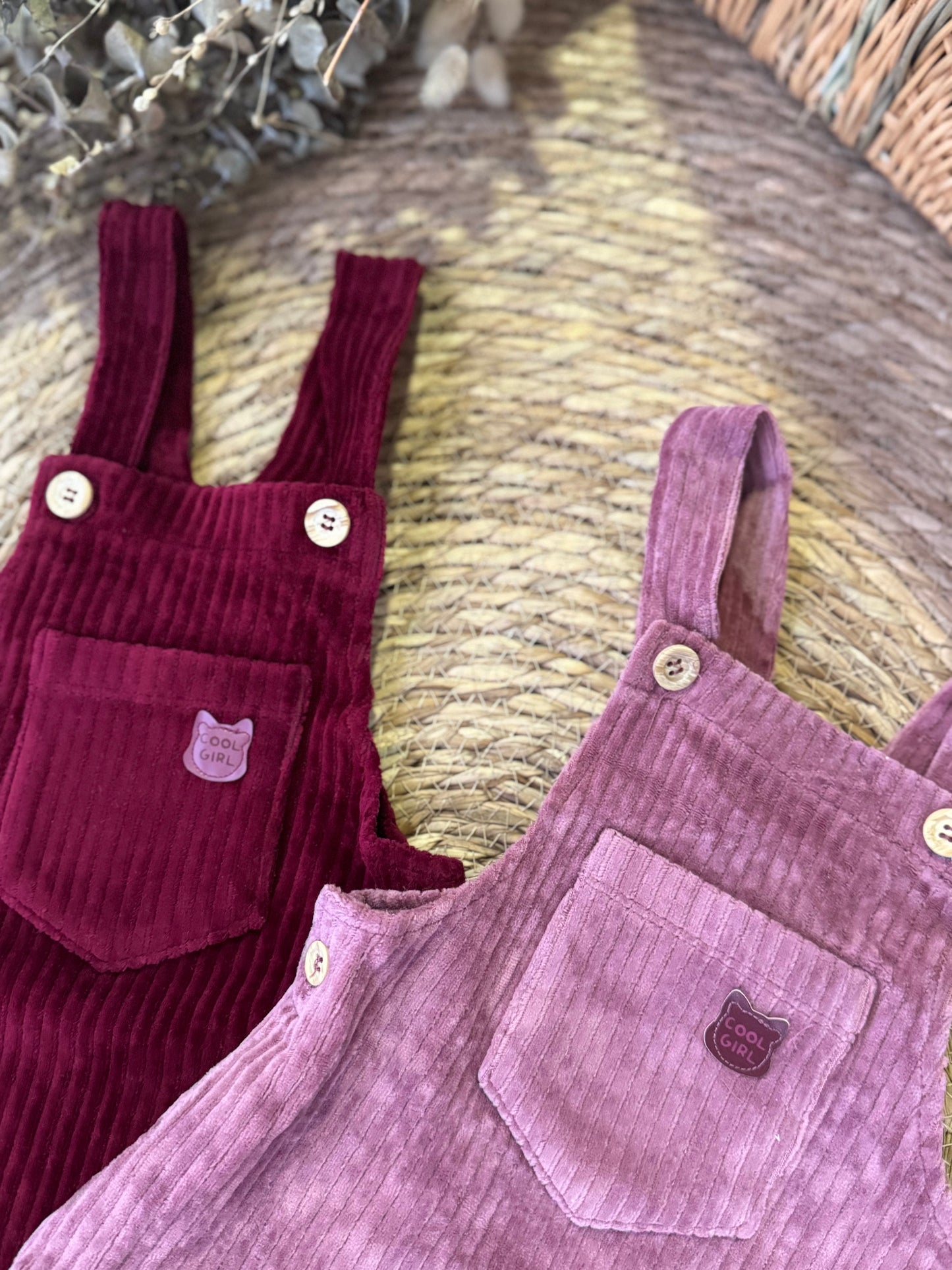 Corduroy Pinafore Dress 🌸