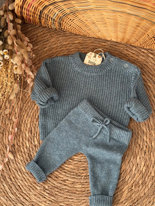 Ocean Haze Knit Set