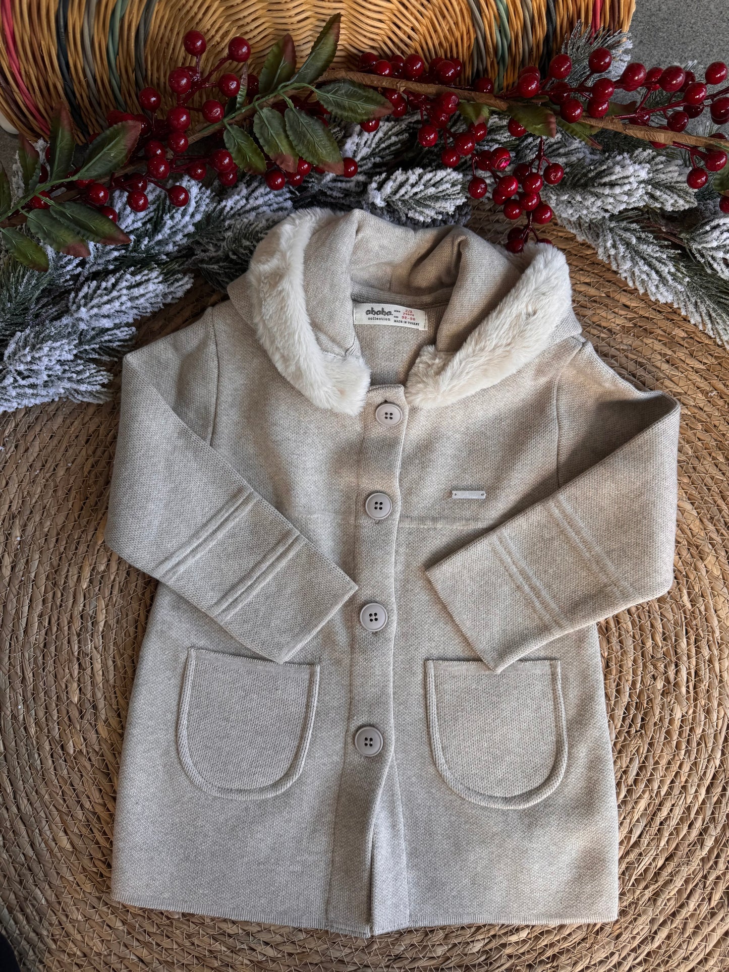 Little Winter Charm Coat – Beige