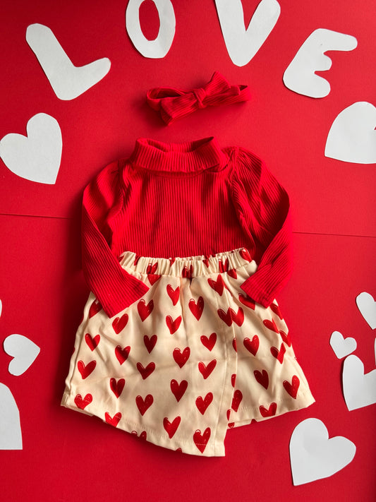 Little Love Heart Dress Set ❤️