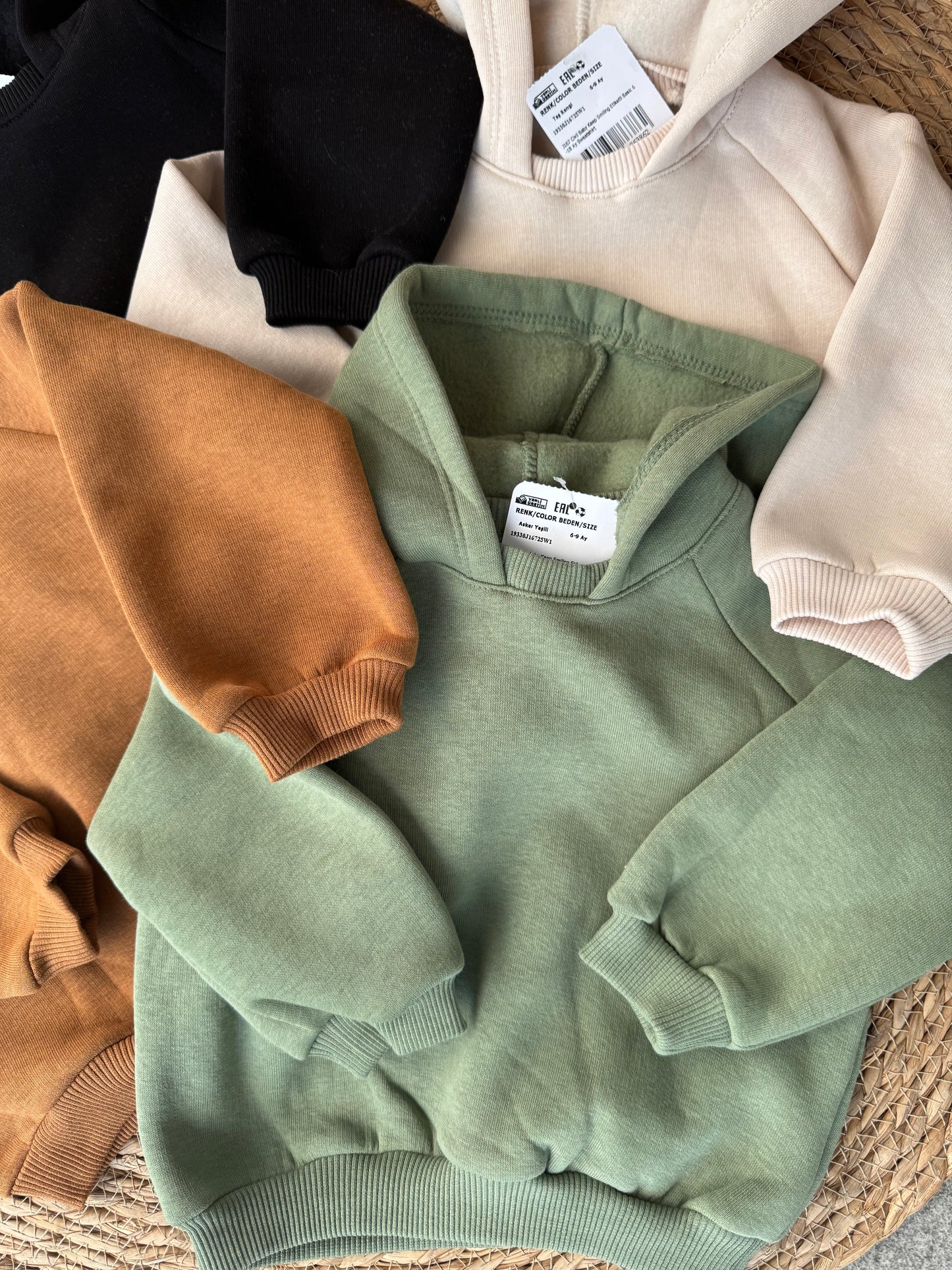 Fleeced hoodies