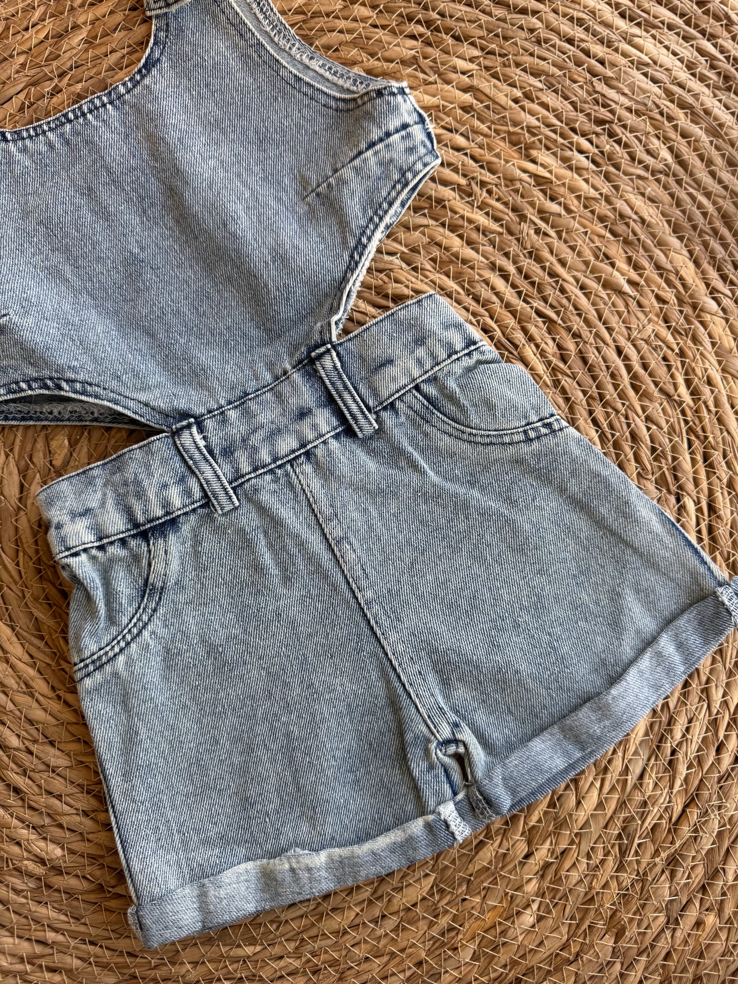Macha Jumpsuit - Light Blue
