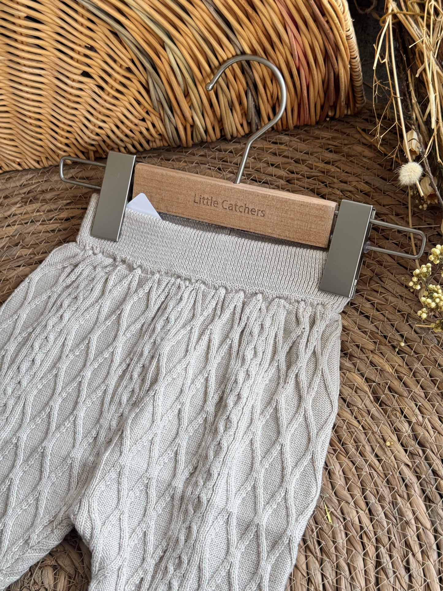 Cozy Cable Knit Pants