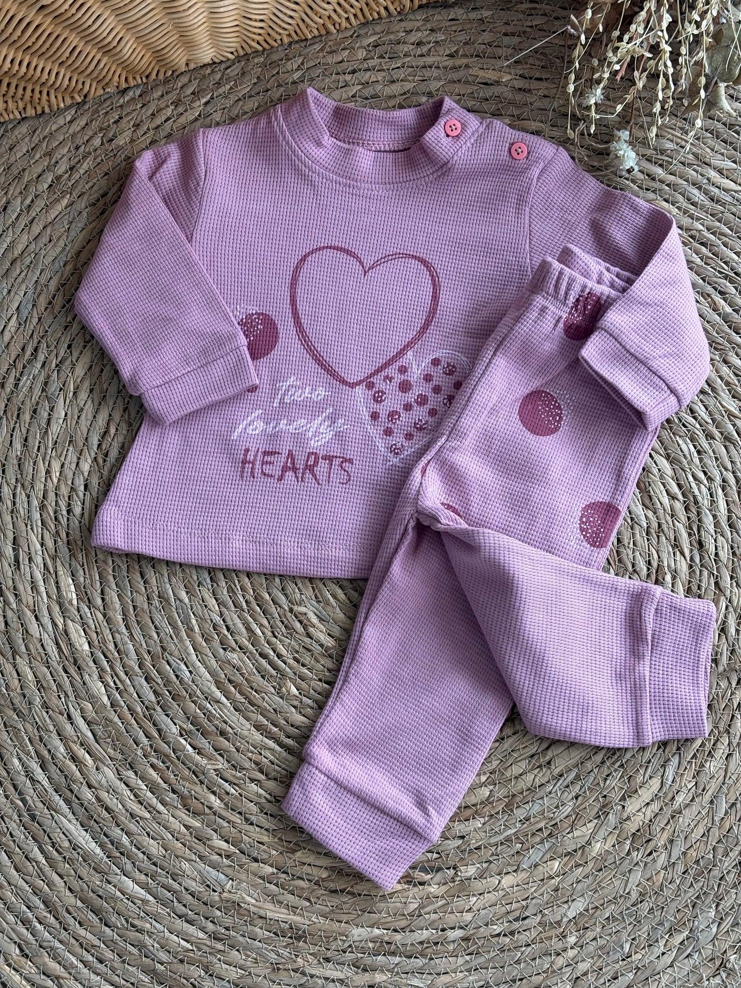 Lovely Cotton Set-Purple