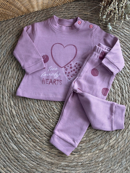Lovely Cotton Set-Purple