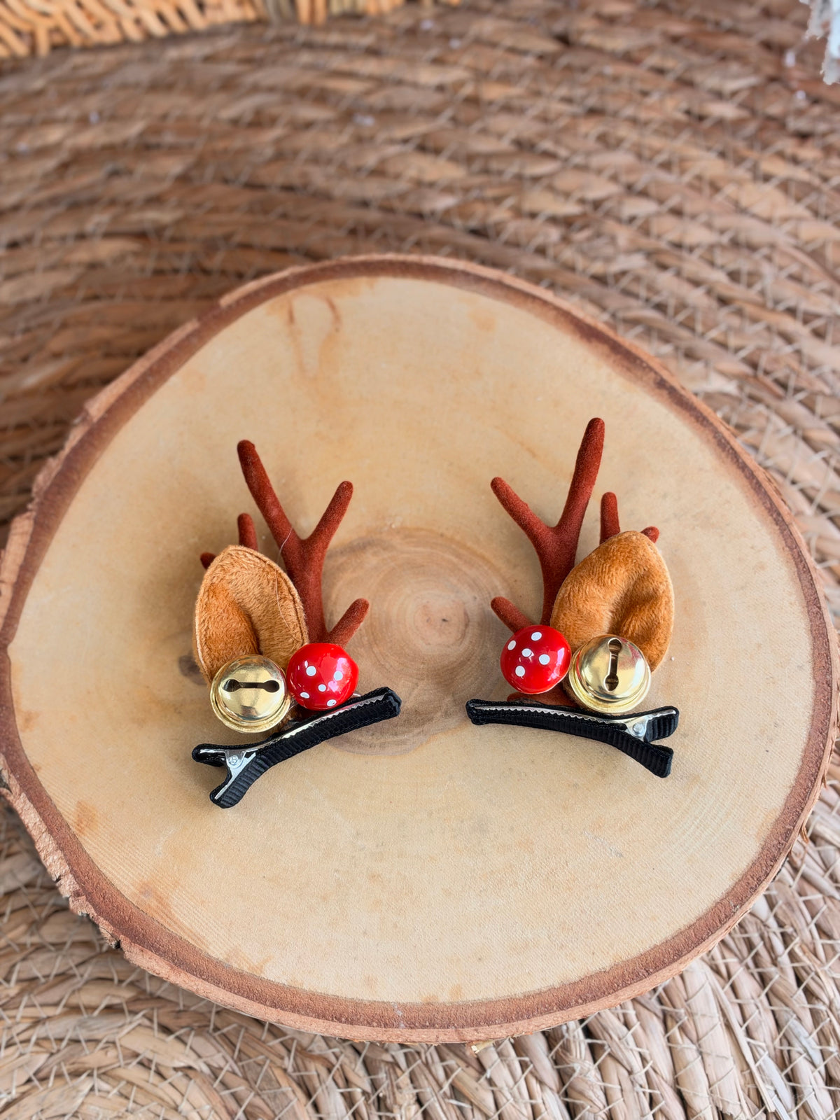 Reindeer Hair Clips