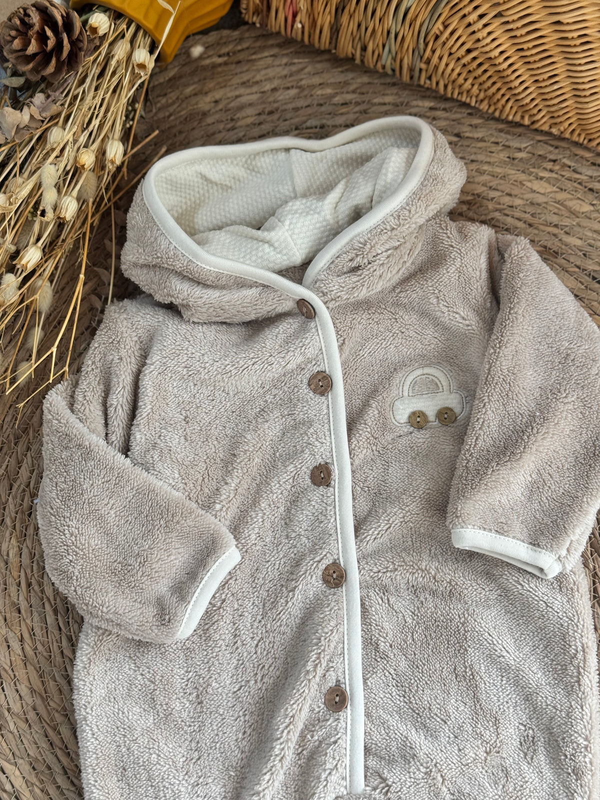 Car Sherpa Overall Beige