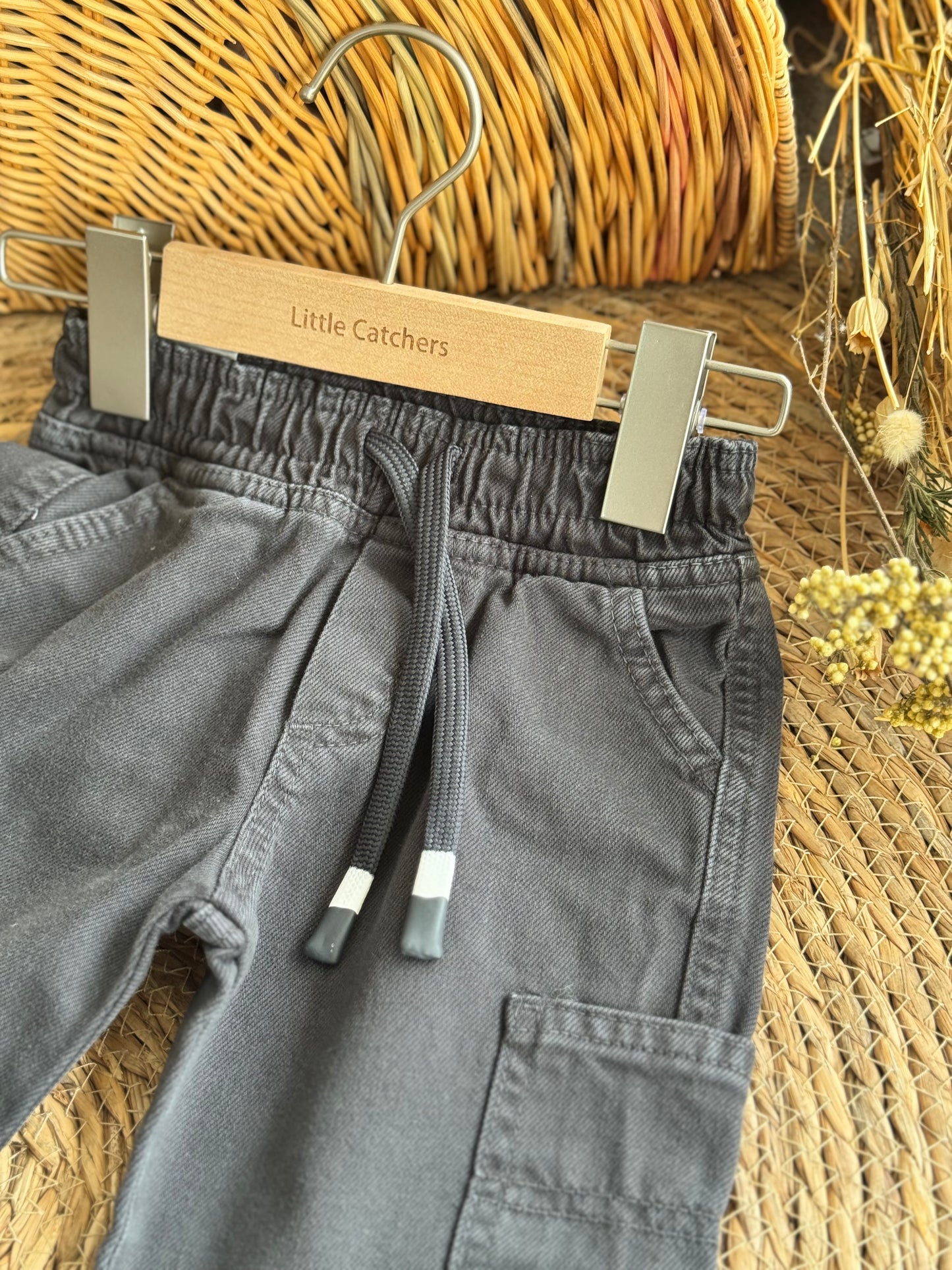 Cargo Pants-Black