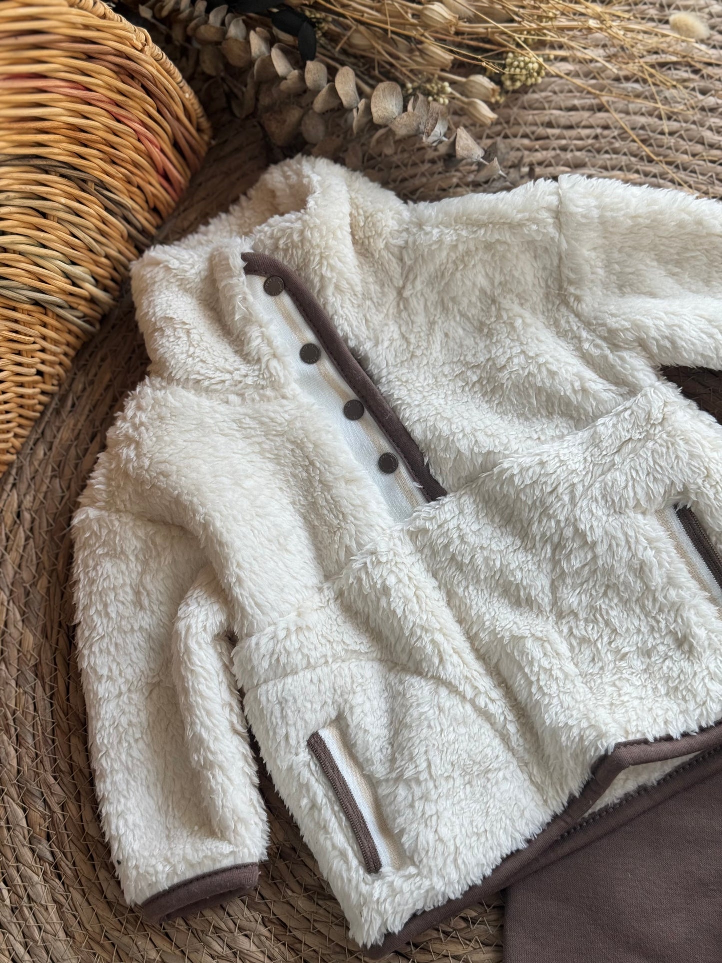 Sherpa Jogger Set - Brown